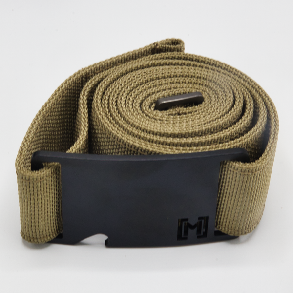 Magbelt M1 - The Magnetic belt that fits precisely to your waist. 1.5” adjustable nylon strap with ultralight belt buckle.