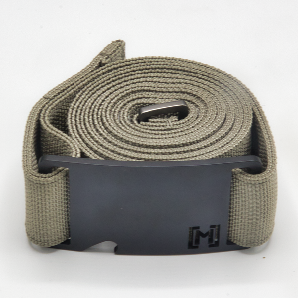 Magbelt M1 - The Magnetic belt that fits precisely to your waist. 1.5” adjustable nylon strap with ultralight belt buckle.