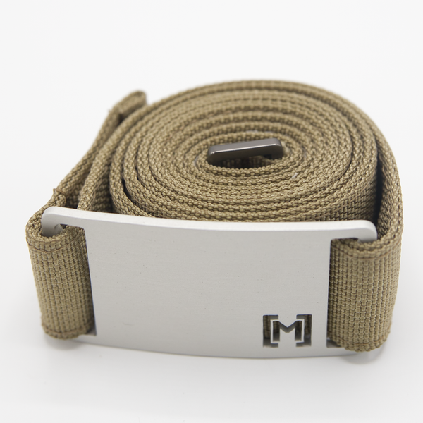 Magbelt M1 - The Magnetic belt that fits precisely to your waist. 1.5” adjustable nylon strap with ultralight belt buckle.